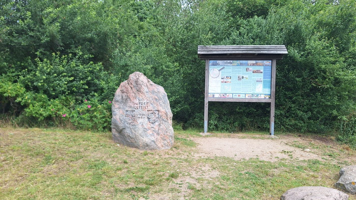 Gedenkstein ehemalige Grenze