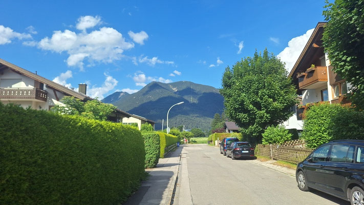 Der Wank fast wolkenfrei