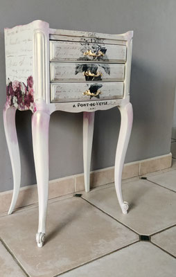 Rénovation Déco & Corinnerie(s) | #Après Chevet Style Louis XV Réalisation Déco & Corinnerie(s)