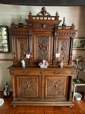 Rénovation Déco & Corinnerie(s) |Buffet Henri II Avant chêne cire teintée