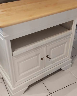 Rénovation Déco & Corinnerie(s) | #Après Meuble TV style Louis Philippe façon Interiors Réalisation Christine Stage 4 Temps