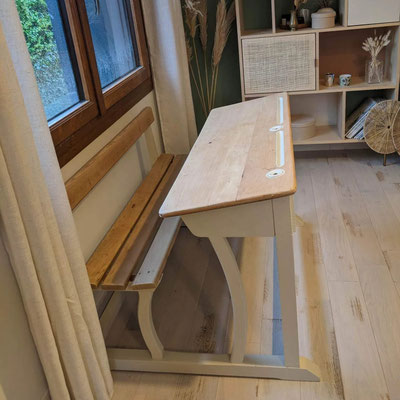 #Après Bureau Ecolier  Réalisation Lucie Stage 4 TEMPS