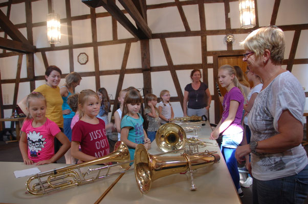 Welches Instrument soll es werden?