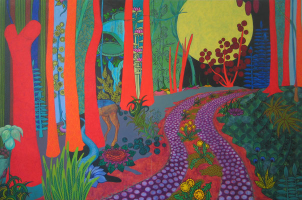 Großer Spaziergang, 2014, 200 x 300 cm