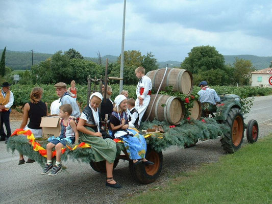 Montfort sur Argens - Fête des Vendanges - Le Gîte des Templiers