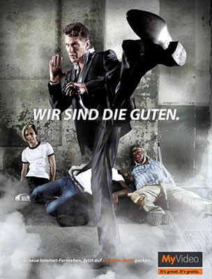 David Hasselhoff advertising for My Video