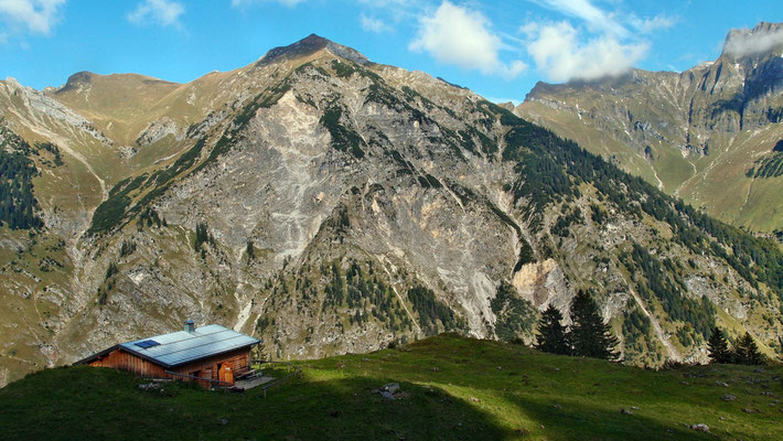 Unterwegs zur Lugenalpe