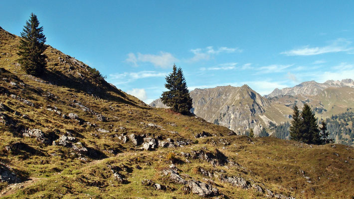 Unterwegs zur Lugenalpe