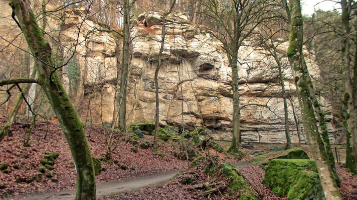 Der Perekop im Müllerthal bei Echternach