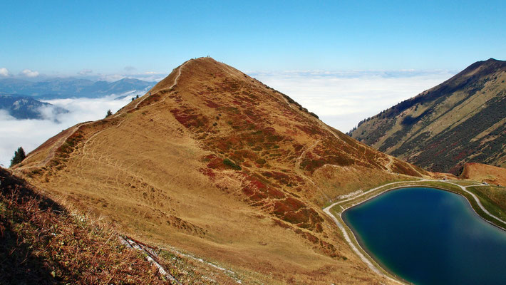 Blick auf die Gehrenspitze