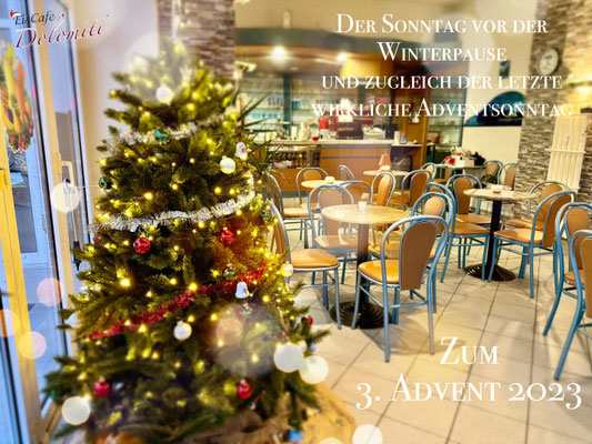 © EisCafé Dolomiti - Zum 3. Advent 2023