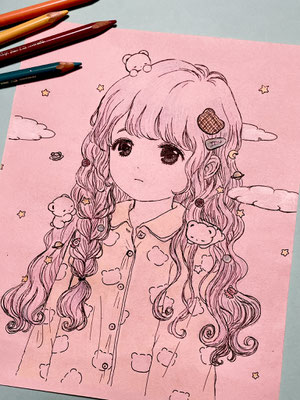 やすみくまとねむ子ちゃん