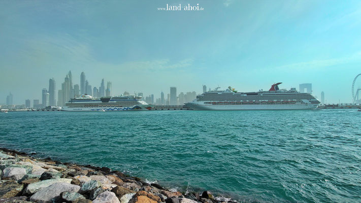 Liegeplätze der Kreuzfahrtschiffe, Dubai Harbour Cruise Terminal
