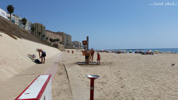 Cádiz Strand Playa de Santa María del Mar