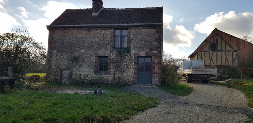 Rénovation générale d'une ancienne petite maison 