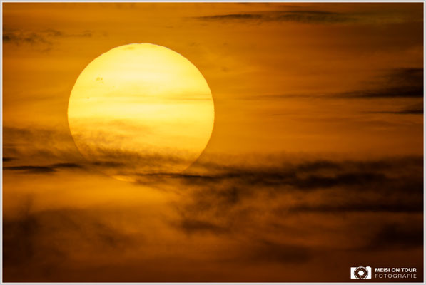 Sonnenuntergang  |  Nikon Z9, NIKKOR Z 800 mm 1:6,3 VR S mit TC1,4x (1120 mm), ISO 64, 1/32000s, f/36