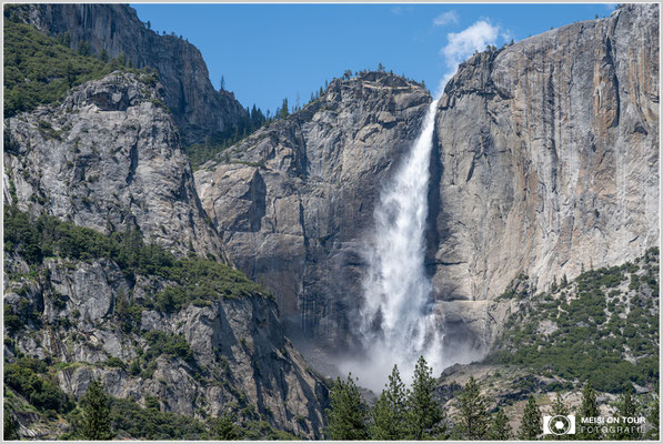Upper Yosemite Falls | Nikon Z8, NIKKOR Z 24-120 mm 1:4 S (81 mm), ISO 72, 1/40, f/18