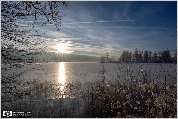 Teilweise zugefrorener Staffelsee  |  Nikon Z9, NIKKOR Z 24-120 mm 1:4 S (24 mm), ISO 100, 1/125s, f/18