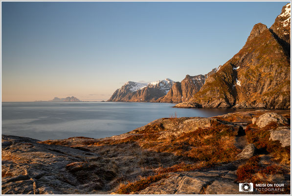 Aussichtspunkt aufs Polarmeer bei Å | Nikon Z8, NIKKOR Z 24-120 mm 1:4 S (28 mm), ISO 64, 30s, f/20
