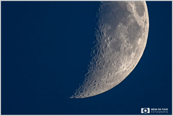 Mond  |  Nikon Z9, NIKKOR Z 800 mm 1:6,3 VR S mit TC2,0x (1600 mm), ISO 200, 1/200s, f/13