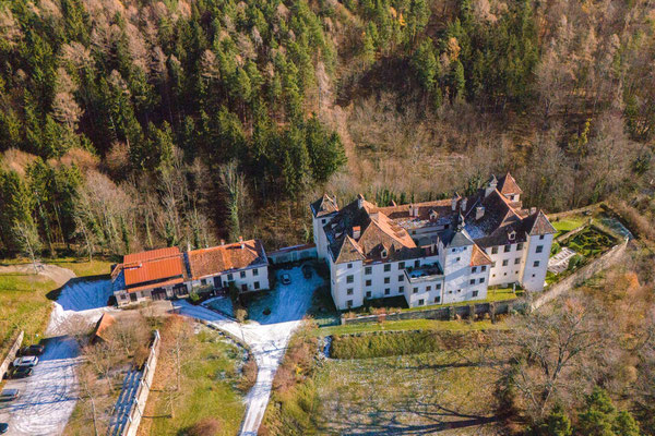 Mit der Drohne