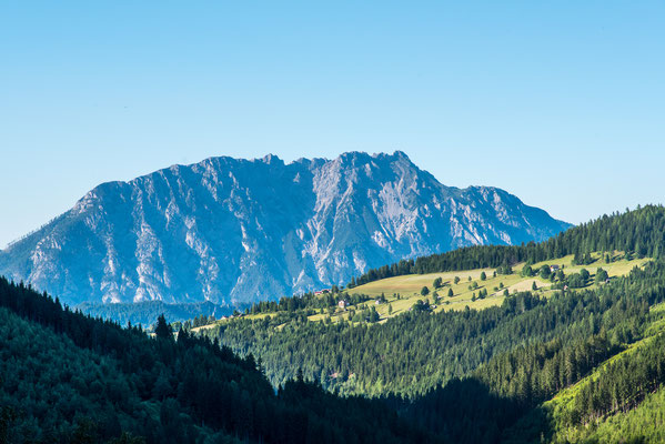 Blick von der Hans Wödl Hütte über den Bodensee Richtung Stoderzinken