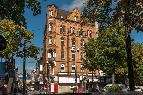 Klinkerfassaden die in Hamburg sehr häufig zu sehen sind