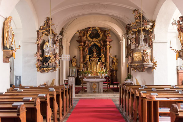 Blick zum Altar