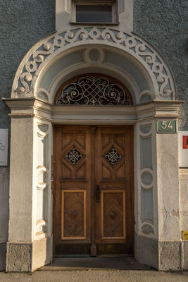 Eingangsportal Heinrichstraße 54 Graz