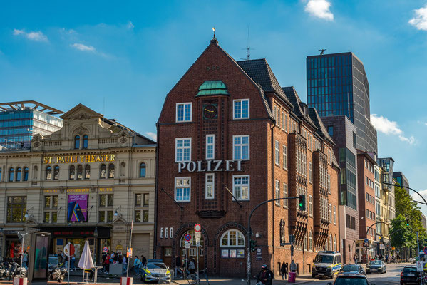 Davidwache, die berühmte Polizeistation in St. Pauli