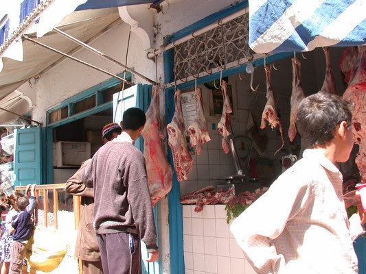 Fleischmarkt in Essaouira