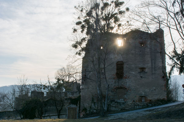 Burgruine Altschielleiten Sunset