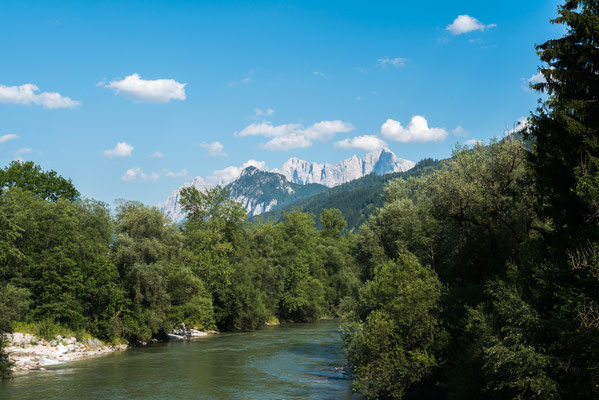 Enns Fluß und Nationalpark Gesäuse