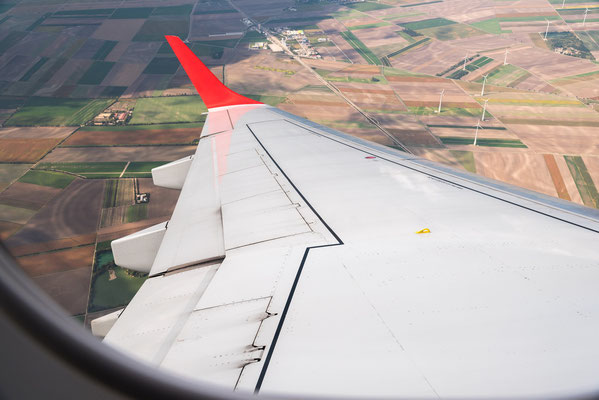 Abflug in Wien mit der Embraer 195