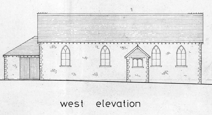 Chapel - West Elevation
