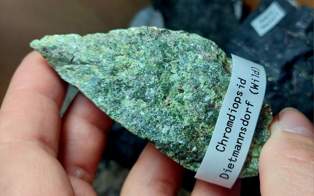 Chromdiopsid: Eigenfund