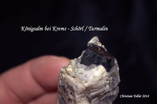 Turmalin Eigenfund - Königsalm bei Krems 