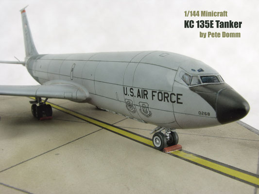 KC 135E Tanker 1/144 Minicraft by Pete Domm