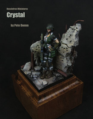 Crystal, 54mm from Hasslefree Miniatures by Pete Domm
