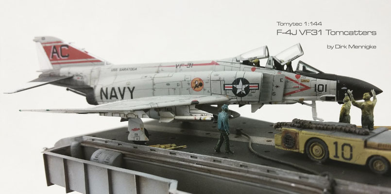 F-4J Phantom VF31 Tomcatters Tomytec 1:144 by Dirk Mennigke