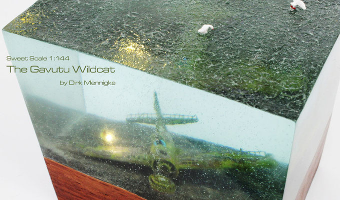 „The Gavutu Wildcat“  scale 1:144 Sweet by Dirk Mennigke