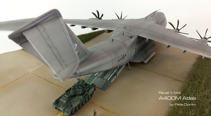 A 400M Atlas 1:144 Revell by Pete Domm
