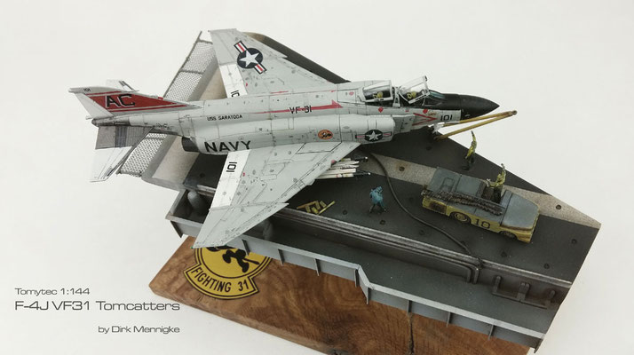 F-4J Phantom VF31 Tomcatters Tomytec 1:144 by Dirk Mennigke