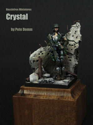 Crystal, 54mm from Hasslefree Miniatures by Pete Domm