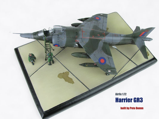 Harrier GR3 1:72 Airfix by Pete Domm