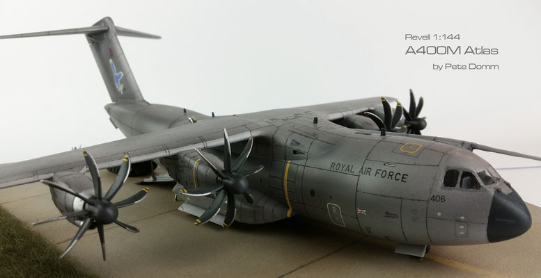 A 400M Atlas 1:144 Revell by Pete Domm