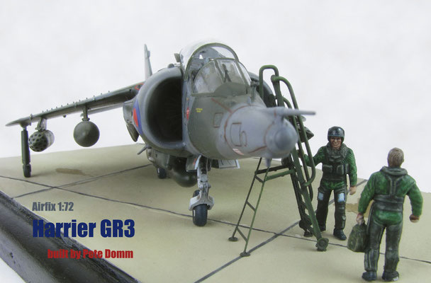 Harrier GR3 1:72 Airfix by Pete Domm