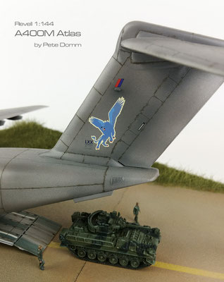 A 400M Atlas 1:144 Revell by Pete Domm