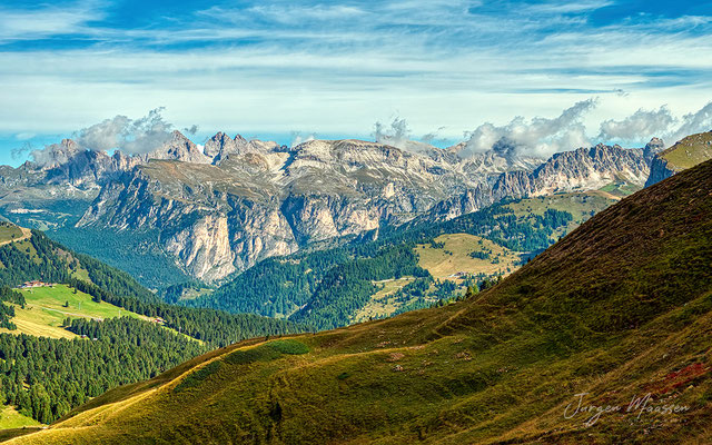 Sella Gruppe, Dolomieten - Sella Group, Dolomites.