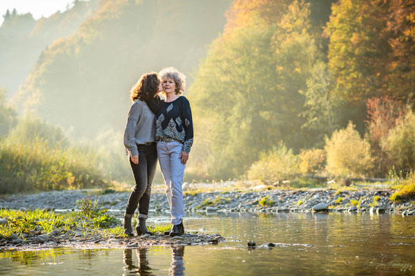 Mutter Tochter Shooting Region Schwarzenburg